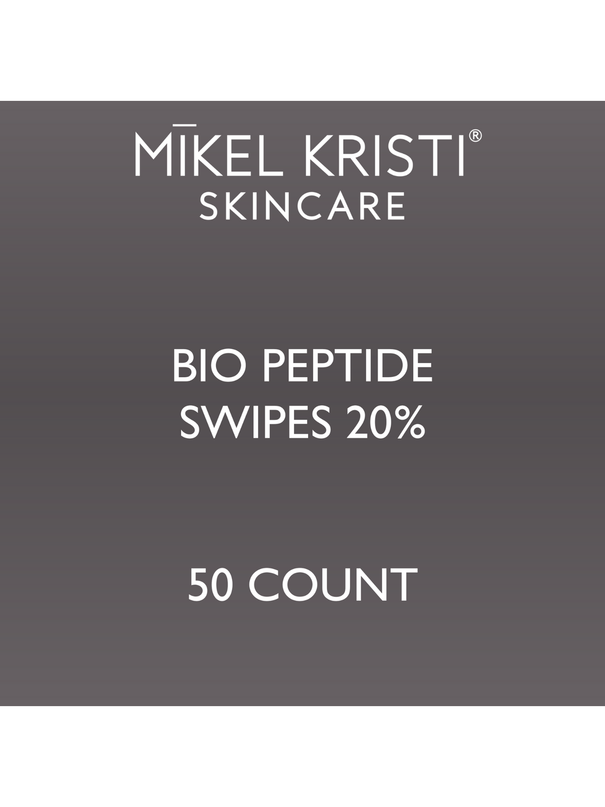 Back Bar Bio Peptide Swipes 20% 50ct