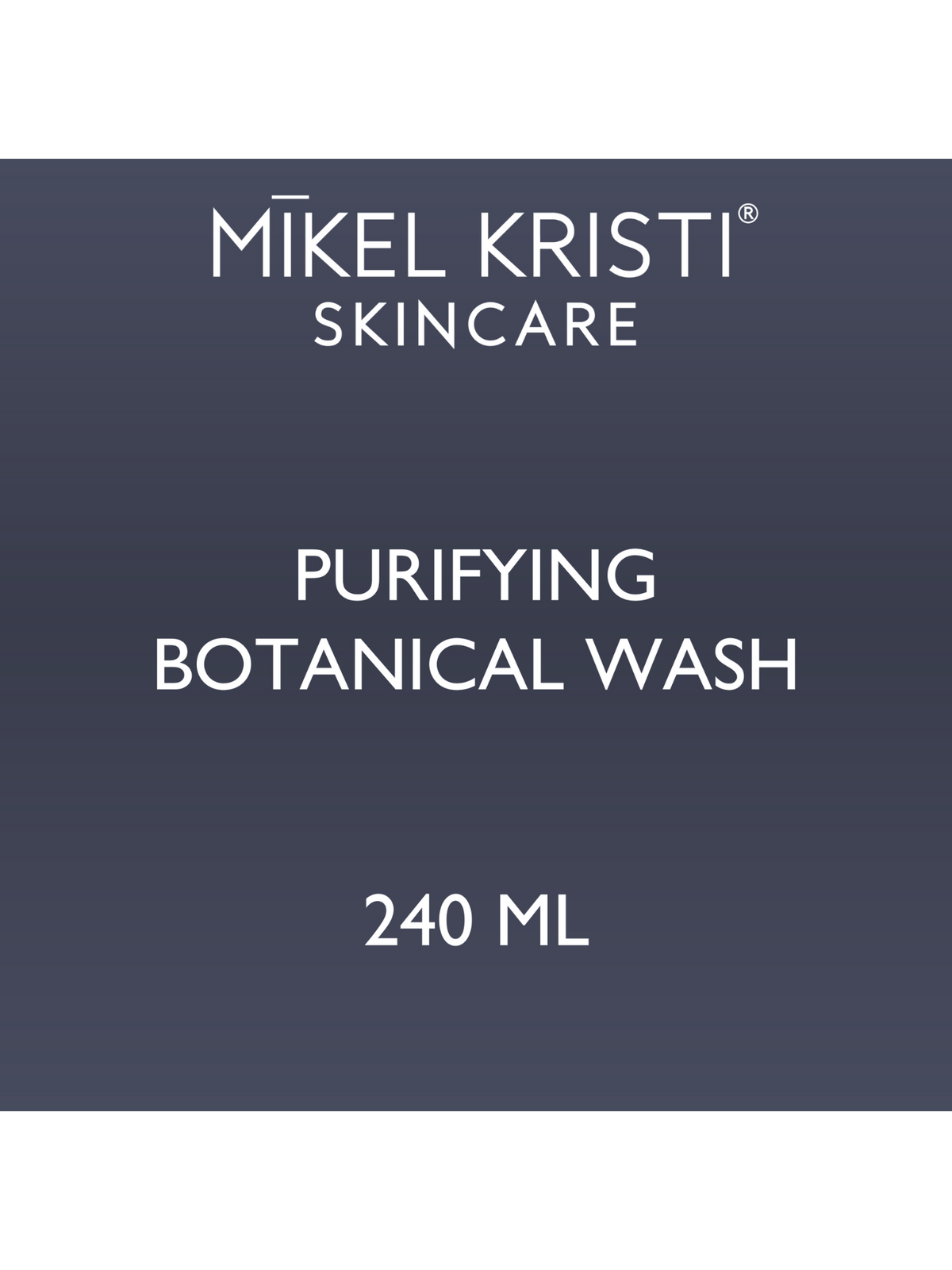 Back Bar Purifying Wash 240ml