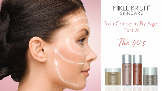 Skin Concerns by Age Part 3: The 40’s - Mikel Kristi