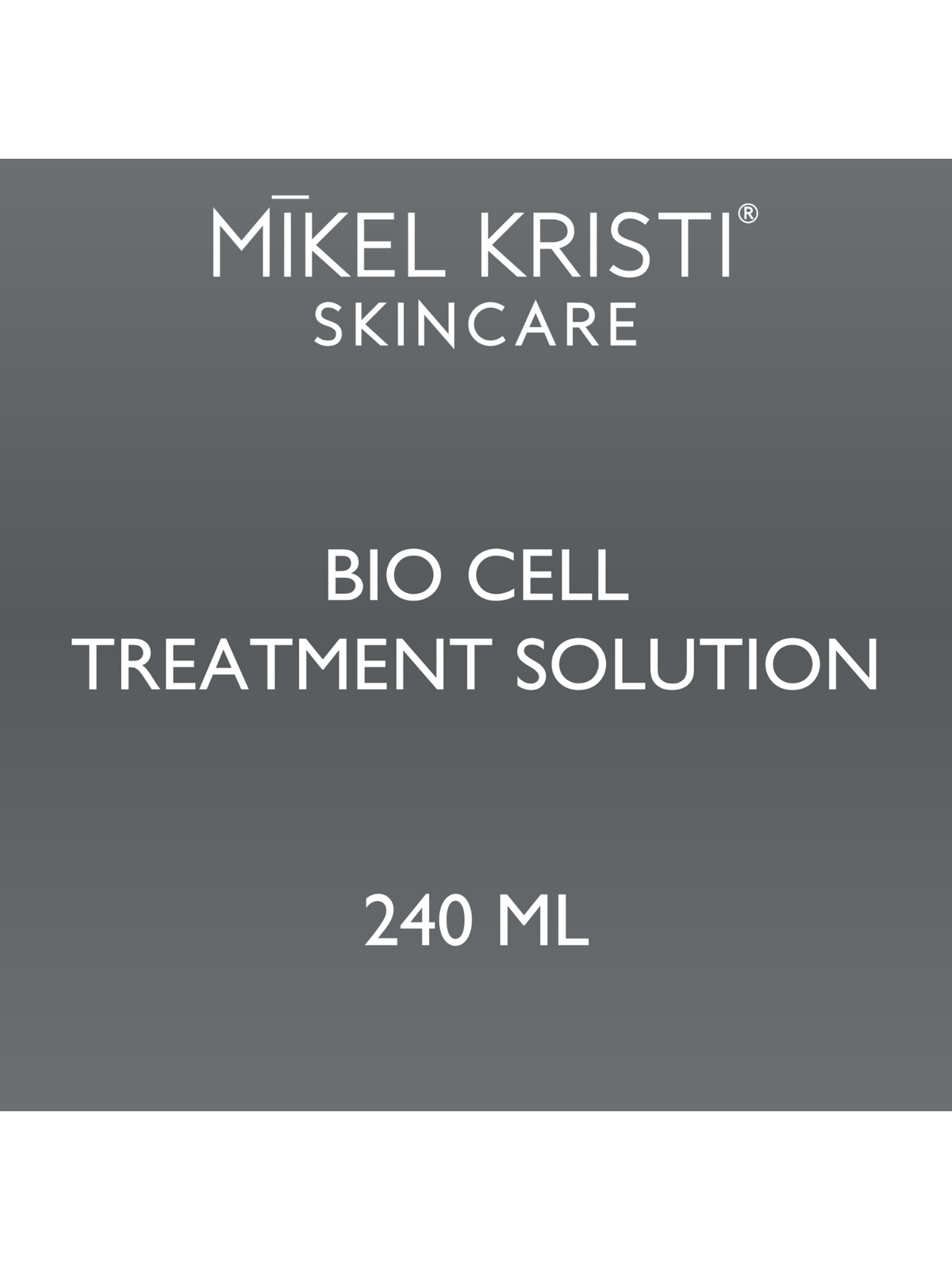 Back Bar Bio Cell Treatment Solution 240ml