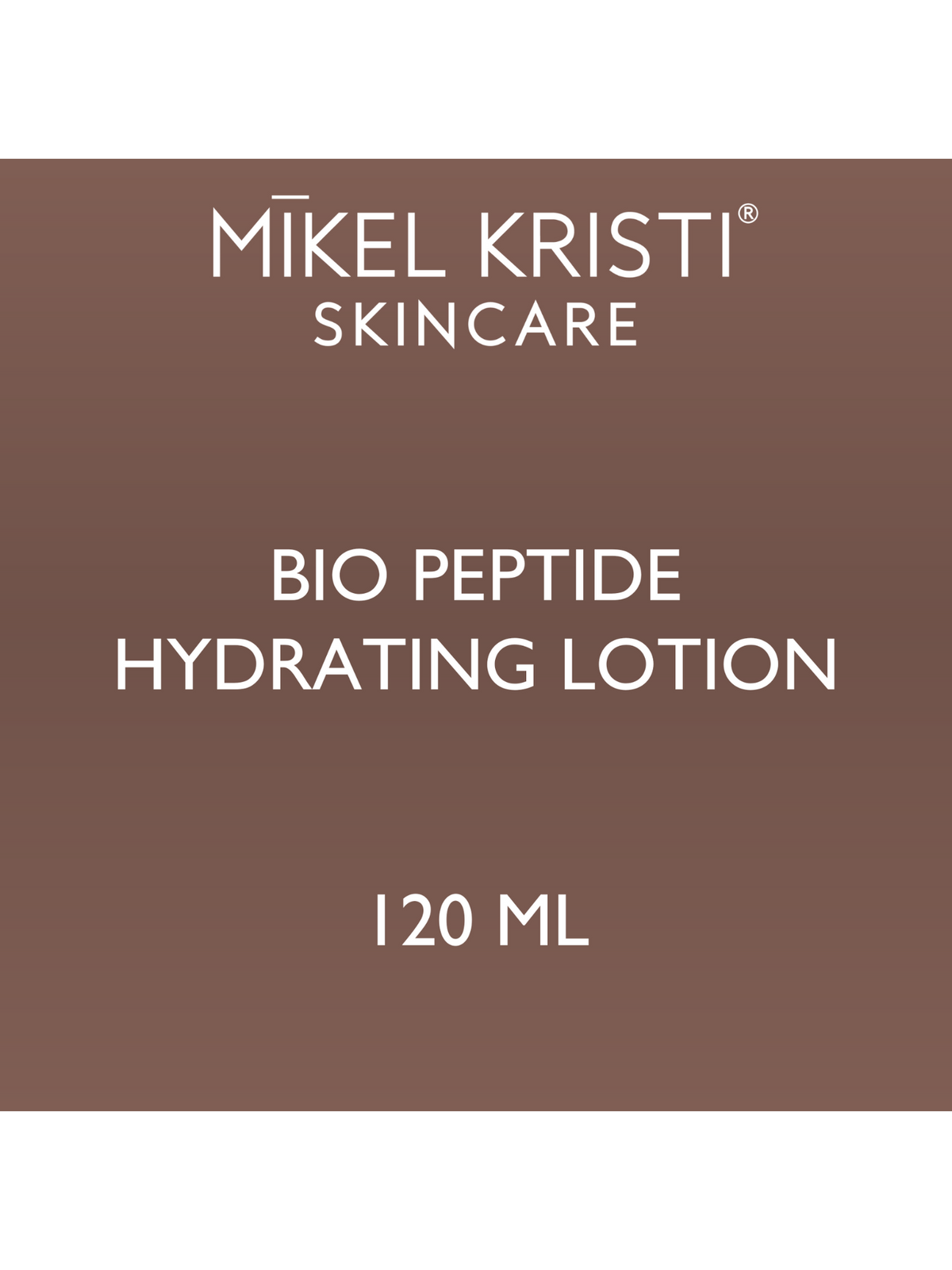 Back Bar Bio Peptide Hydrating Lotion 120ml