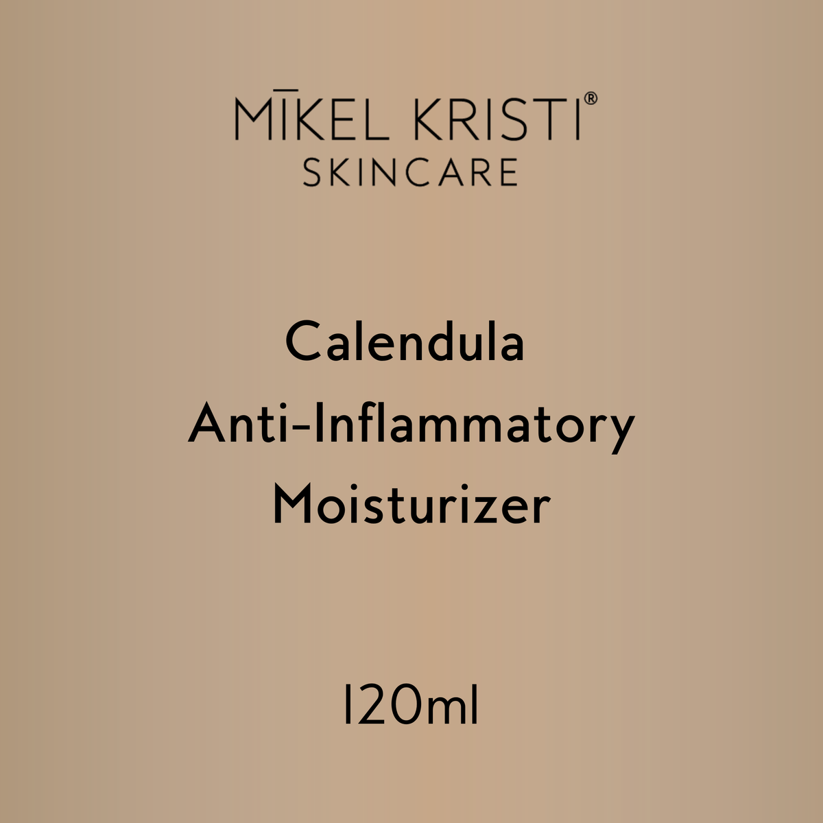 Mikel Kristi Skincare Back Bar Calendula Ant-Inflammatory Moisturizer