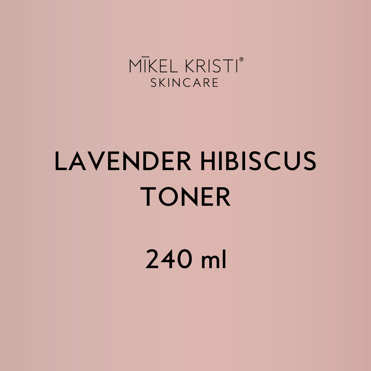 Mikel Kristi Back Bar Lavender Toner 240ml