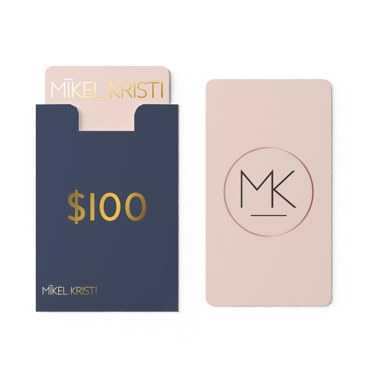 A Special Gift: $100 Mikel Kristi Skincare Gift Cards | Shop Mikel Kristi